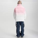 Пуховик Unisex 30BRAID, серый-88 с капюшоном (включает худи с брендированием) - фото 8