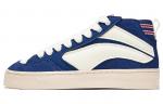 Кроссовки LINING Wave Skateboarding Shoes Men Mid-top, синий - фото