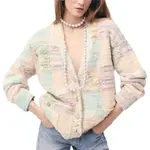 CHANEL Женские джинсовые шорты светло-голубые - фото 7