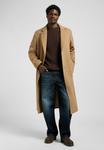 Пальто Lee Classic coat, Camel/Dark Brown - фото 2
