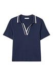 Поло Cache Cache Polo shirt, Bleu Marine/Blue-Black Denim - фото 5
