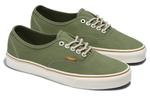 Кроссовки authentic 'embroidered check loden green' Vans, зеленый - фото 2