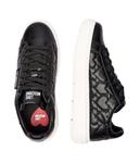 Кроссовки кожаные Love Moschino, черный - фото 4