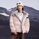 Champion Пуховик женский, Ecru - фото 11