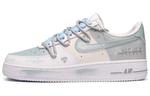 Кроссовки Nike Air Force 1 Skateboard Shoes Men Low-Top Blue/White Gray - фото