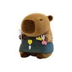 Плюшевая кукла капибара 22см/30см высота MIXIANG - фото