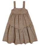 Платье миди с принтом Paade Mode, коричневый - фото 4