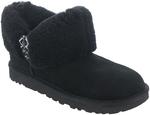 Женские ботинки UGG Ultra Mini Braid, Black - фото