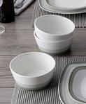Набор из 4 мисок для хлопьев Colorscapes Layers Noritake, Sage - фото 4
