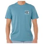 Футболка с дымкой и трубками Rip Curl, синий - фото