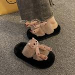 Pleasant language Тапочки / Домашние тапочки Green/khaki - фото 10