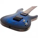 Электрогитара Schecter Guitar Research Omen Elite-6, прозрачный синий градиент - фото 7