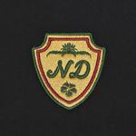 Топ Nicholas Daley Striped Rugby, Black - фото 3