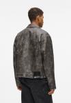Куртка Karl Lagerfeld Jeans Faux leather jacket, Washed Black/Black Denim - фото 3