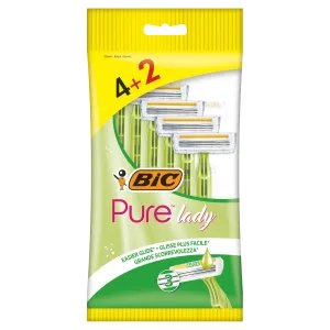 Bic Pure 3 Lady женская бритва, 4+2 шт/уп.