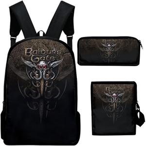 Комплект рюкзак, сумка и пенал LWZCYS Baldurs Gate 3 Ja62781