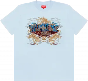 Футболка Supreme Legendary Short-Sleeve Top 'Light Blue', синий