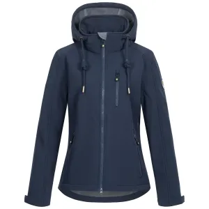 DEPROC Active куртка из софтшелла "PEAK CREEK WOMEN", со съемным капюшоном, цвет морской волны