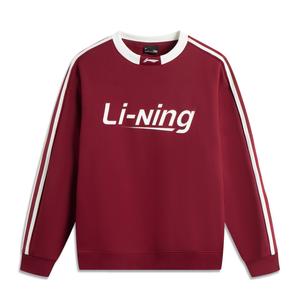 LINING Спортивный свитшот Unisex Bicycle Red