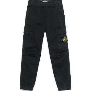 Stone Island Детские синие брюки-карго