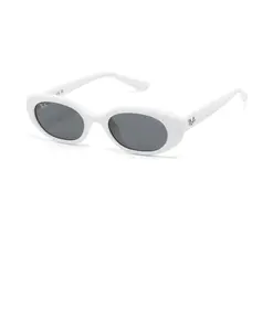 Овальные солнцезащитные очки Ray-Ban, белый