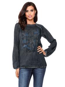 Блузка Heine, антрацит