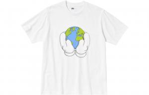 Мужская футболка Uniqlo, белая