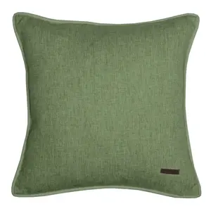 Декоративная подушка Harp из микровелюра Esprit, Grün + unifarben