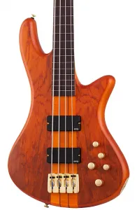 Электрический бас-гитар Schecter Stiletto Studio-4. Финиш FL Honey Satin