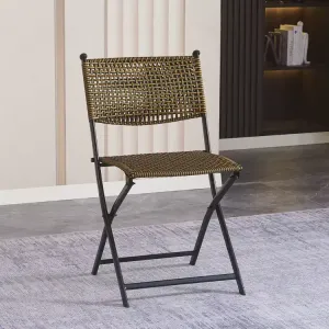 Fantasy Кресло из ротанга, складное, для улицы, цвет antique bronze