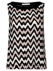Топ Betty & Co, Mottled Beige/Black