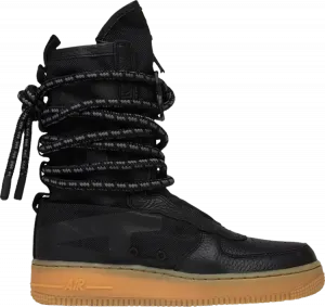 Кроссовки Nike Wmns SF Air Force 1 High 'Black Gum', черный