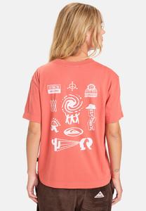 Футболка Quiksilver STANDARD, Mineral Red/Red