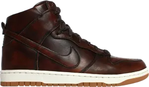 Кроссовки Nike Dunk High Lux SP 'Burnished Leather', коричневый