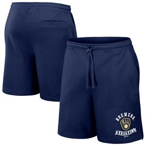 Мужские шорты Darius Rucker Collection от Fanatics Navy Milwaukee Brewers Team Color Shorts