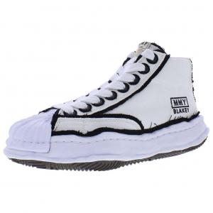 MIHARA YASUHIRO Блейки устойчивые к истиранию мид-топ кроссовки мужские white