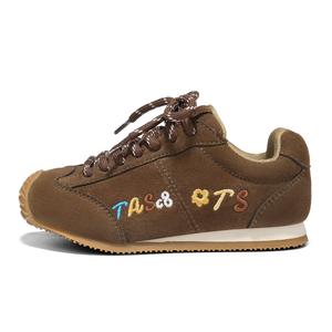 Скользоустойчивые противоударные амортизирующие износостойкие водонепроницаемые повседневные детские кроссовки для подростков ST&SAT KIDS, мокко