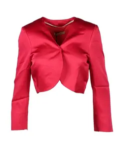 Укороченный пуловер цвета фуксии для женщин Twinset, розовый