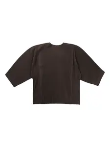 Плиссированный джемпер Homme Plissé Issey Miyake, коричневый
