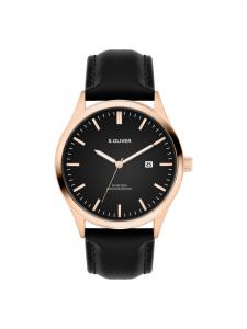s.Oliver Классические и элегантные наручные часы черного цвета