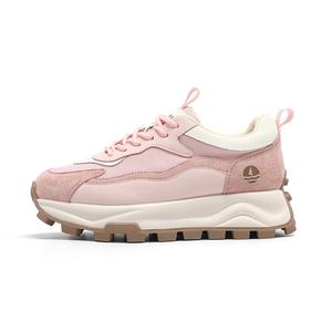 NAVIGARE Низкие повседневные туфли, увеличивающие рост, женские, розовые