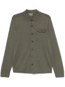 Трикотажная рубашка Bompard, зеленый