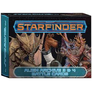 Ролевая игра Paizo Publishing Starfinder RPG: Alien Archive 3 & 4 Battle Cards