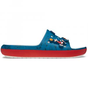 Шлепанцы Crocs Looney Tunes Classic, синий/красный