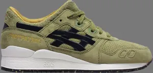 Кроссовки footpatrol x gel lyte 3 'squad' Asics, зеленый