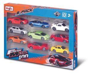 Maisto, Комплект из 9 3-дюймовых моделей FM, 11077