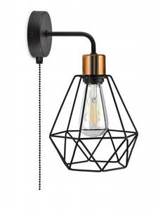 Настенный светильник Kiki Design Bergen I цвет schwarz/kupfer