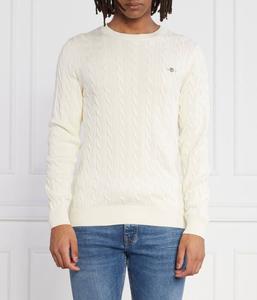 Свитер Regular fit Gant, экрю