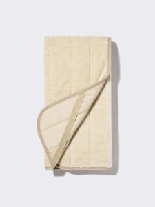 Наматрасник Uniqlo Heattech Single, 100х205 см, кремовый