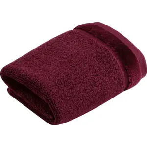 Мочалка Pure в наборе, из хлопка и VEGAN, с элегантной бархатистой отделкой Vossen, Berry